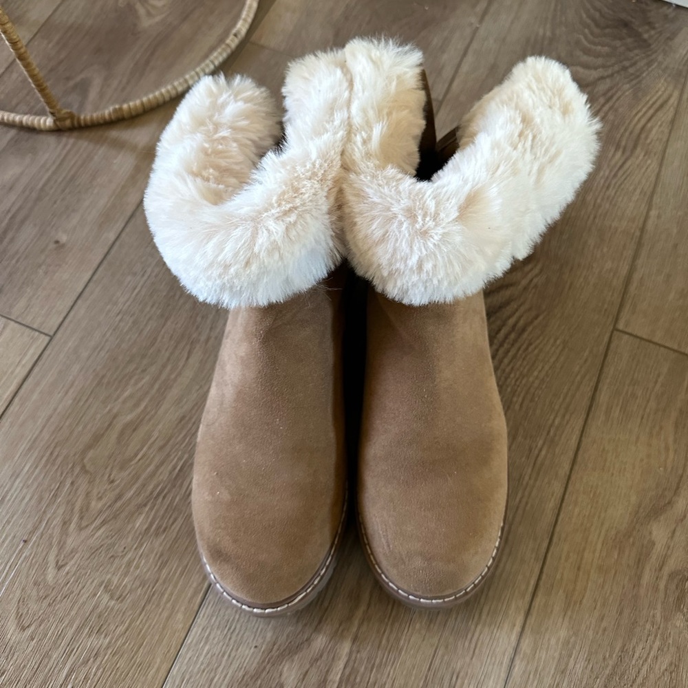 Suede Boots